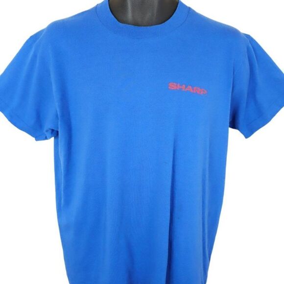 Vintage Sharp Zaurus T Shirt Mens Size Large 90s PDA Personal Digital Assistant - Picture 2 of 7